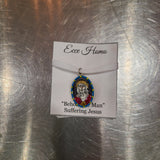 Saints For Sinners Saints For Sinners Ecce Homo Hand Painted Medal - Little Miss Muffin Children & Home