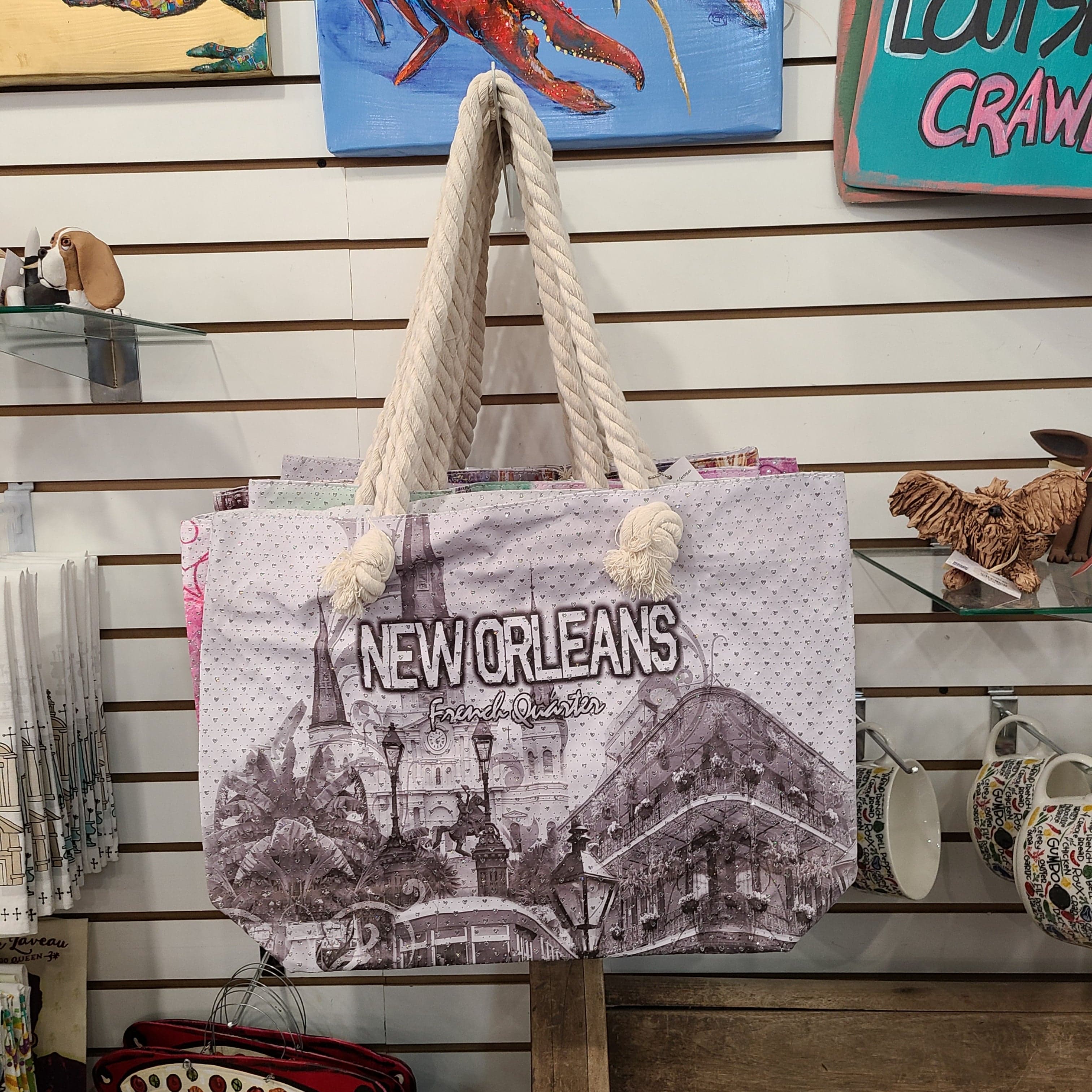P&A Gift New Orleans Shopping Bag - Little Miss Muffin Children & Home