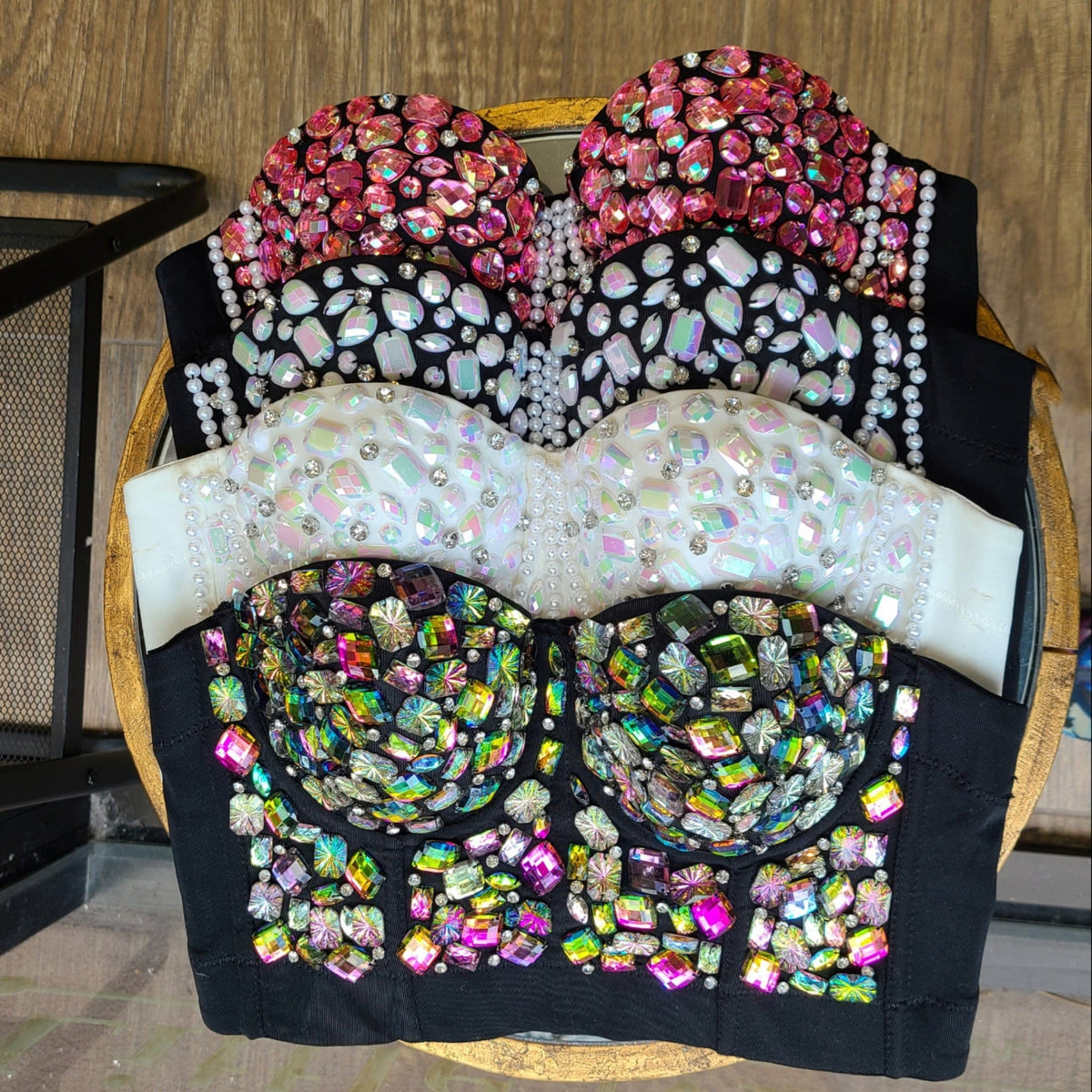 P&A Gift Beaded Bustier Corset - Little Miss Muffin Children & Home