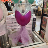 Katie Heaton Designs Katie Heaton Bridesmaid Glass With Tulle - Little Miss Muffin Children & Home