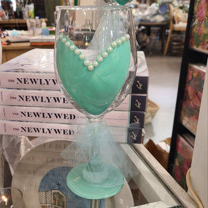 Katie Heaton Designs Katie Heaton Bridesmaid Glass With Tulle - Little Miss Muffin Children & Home