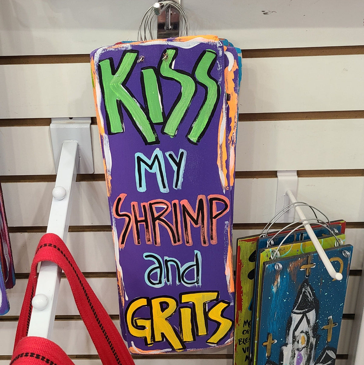 Toodle Lou Designs Toodle Lou Designs Kiss My Shrimp and Grits - Little Miss Muffin Children & Home