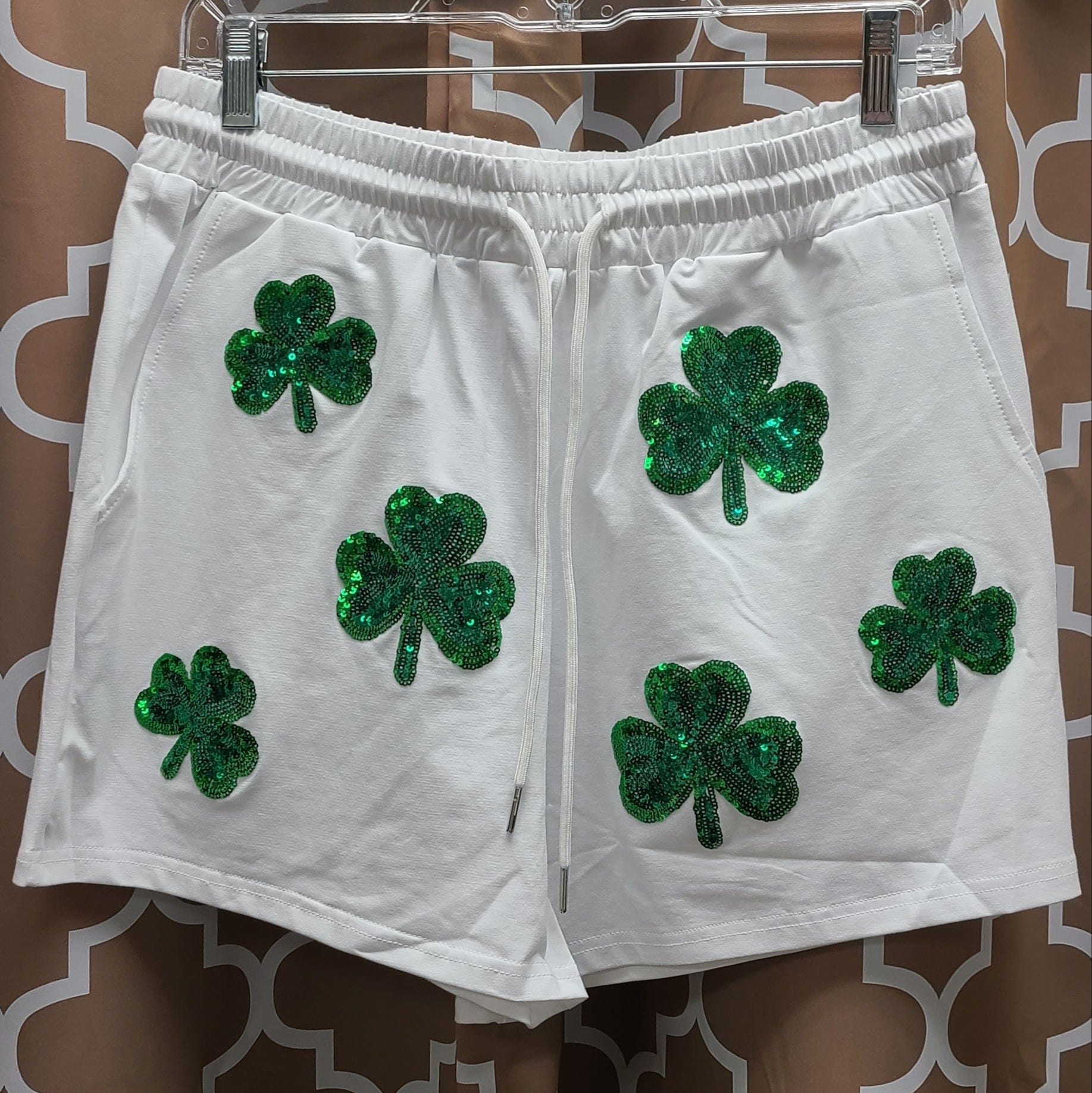 Sparkle City Sparkle City Shamrock Shorts - Little Miss Muffin Children & Home