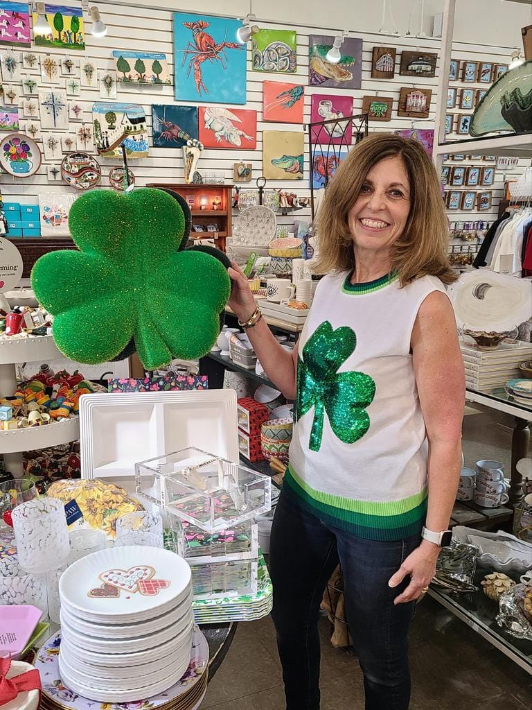 Sparkle City Sparkle City Shamrock Knit Tank - Little Miss Muffin Children & Home