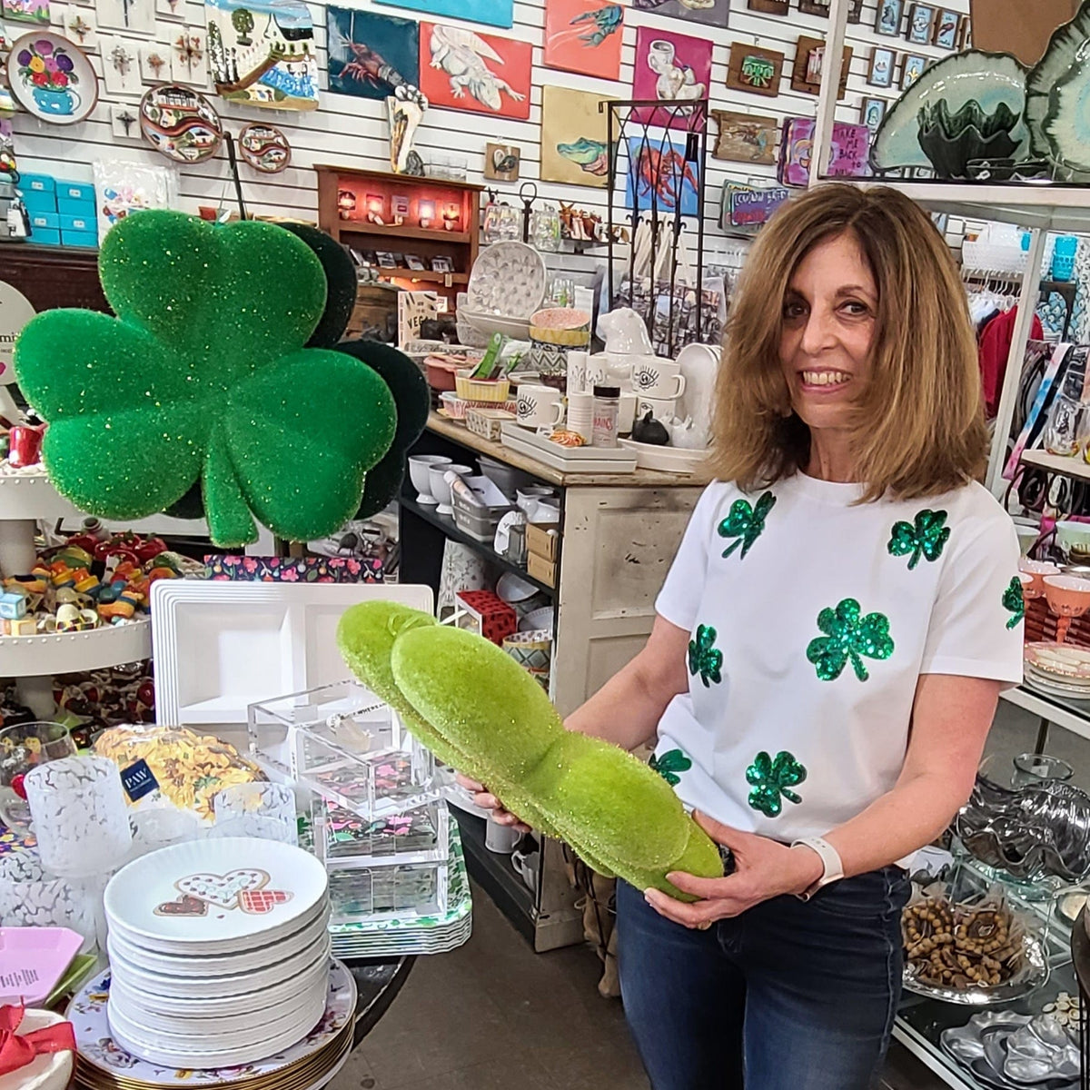 Sparkle City Sparkle City Shamrock Takeover Tee - Little Miss Muffin Children & Home