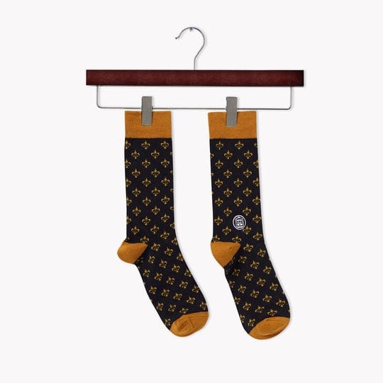 Bonfolk Bonfolk Black & Gold Socks - Little Miss Muffin Children & Home