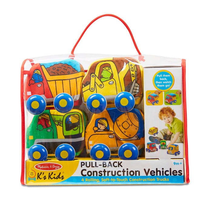 Melissa & Doug Melissa & Doug Pull Back Construction Vehicles - Little Miss Muffin Children & Home