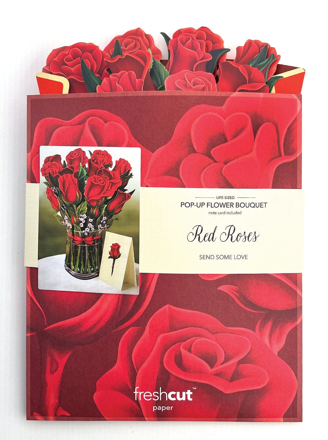 FreshCut Paper FreshCut Paper Red Roses - Little Miss Muffin Children & Home