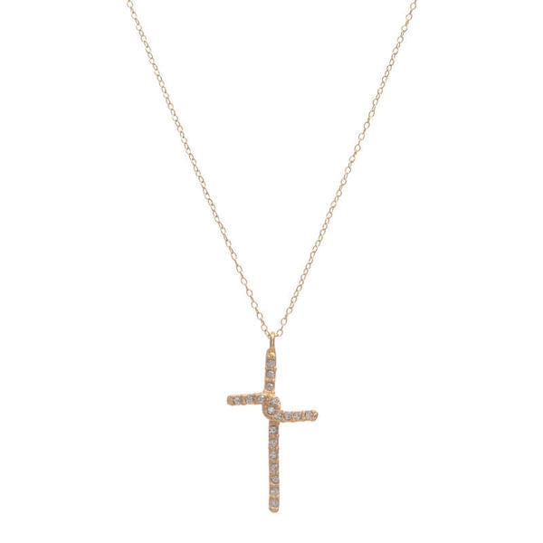 Rebel Designs Rebel Designs Small Interlocked Cross Necklace - Little Miss Muffin Children & Home