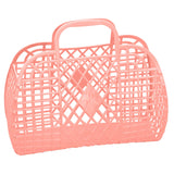 Sun Jellies Sun Jellies Large Retro Basket (Available in 5 Colors) - Little Miss Muffin Children & Home