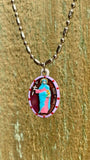 Saints For Sinners Saints For Sinners Saint Rose of Lima Hand Painted Medal - Little Miss Muffin Children & Home