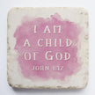 Twelve Stone Art Twelve Stone Art John 1:12 Small Stone Block - Little Miss Muffin Children & Home