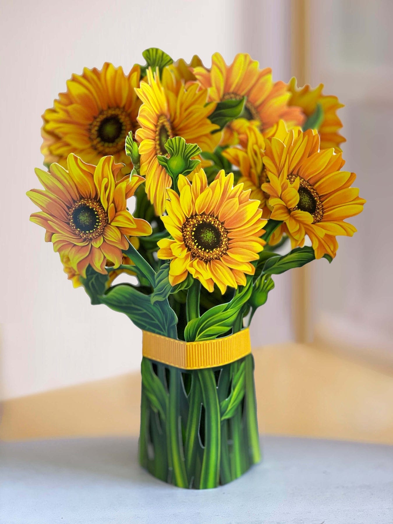 FreshCut Paper FreshCut Paper Sunflowers Bouquet - Little Miss Muffin Children & Home