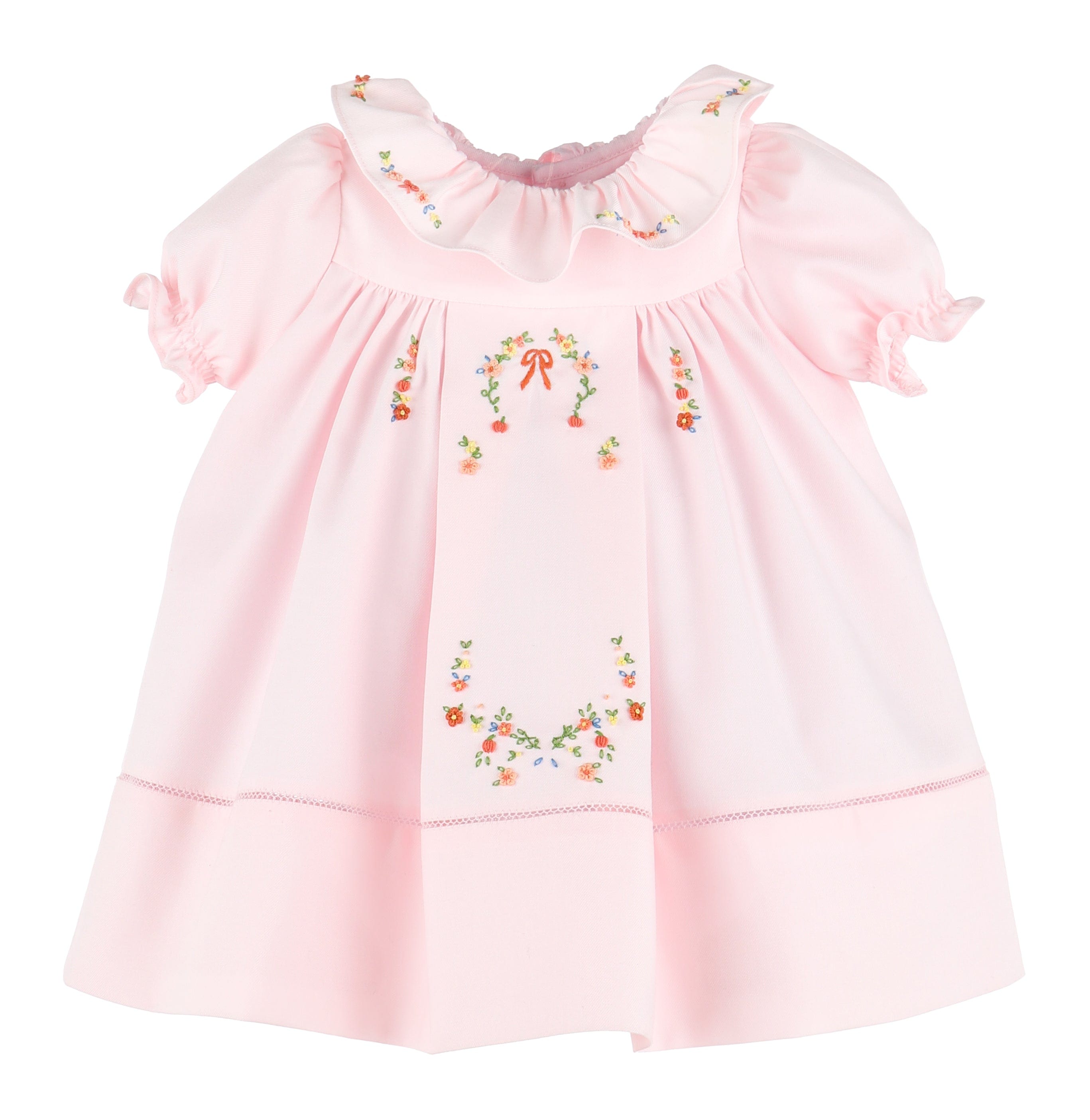 Casero & Associates Casero & Associates Pumpkin Ruffle Dress - Little Miss Muffin Children & Home