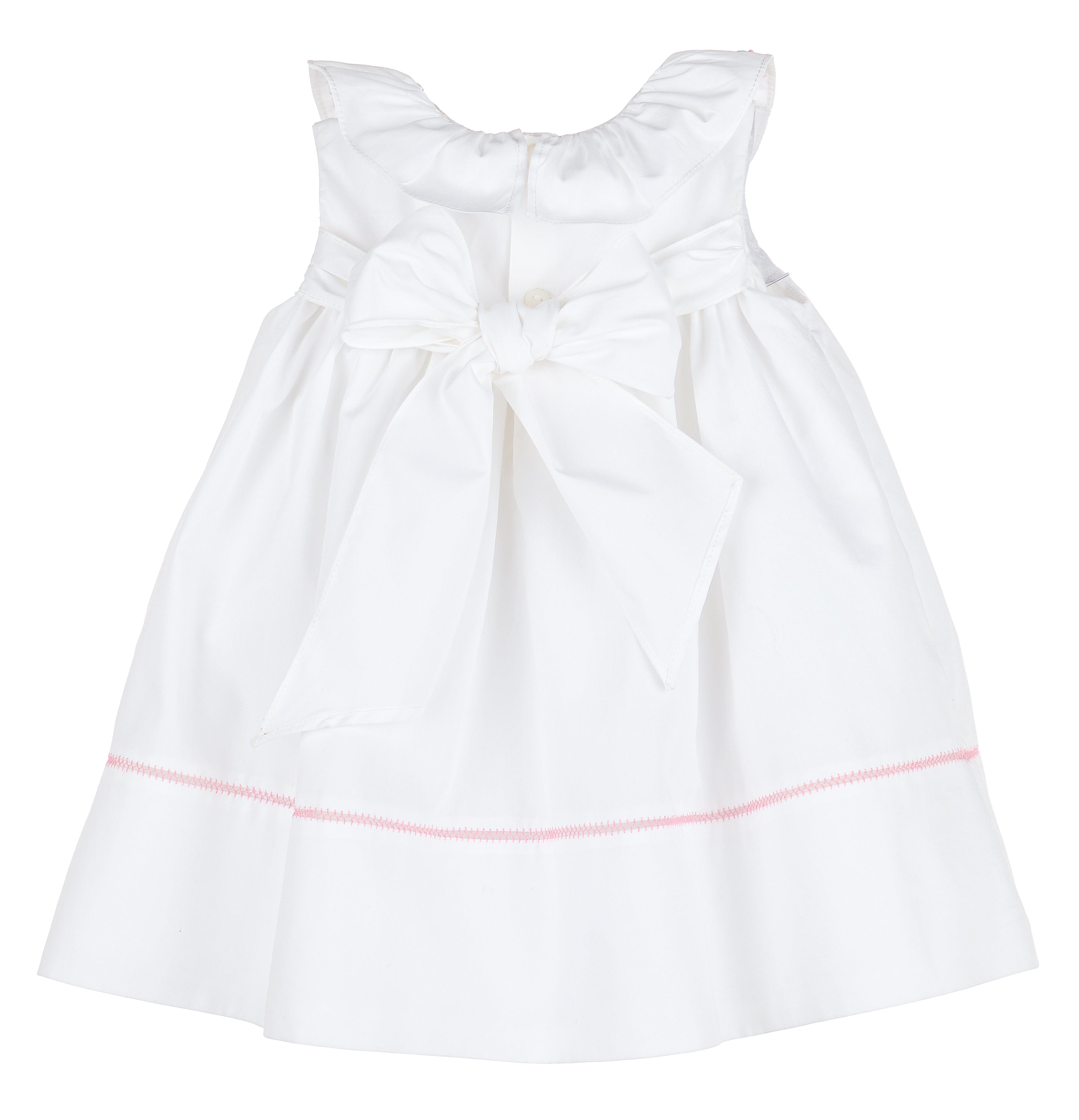 Casero & Associates Casero & Associates Seaside Peche Ruffle Dress - Little Miss Muffin Children & Home