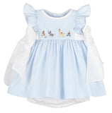 Casero & Associates Casero & Associates Party Animal Dress with Bows - Little Miss Muffin Children & Home