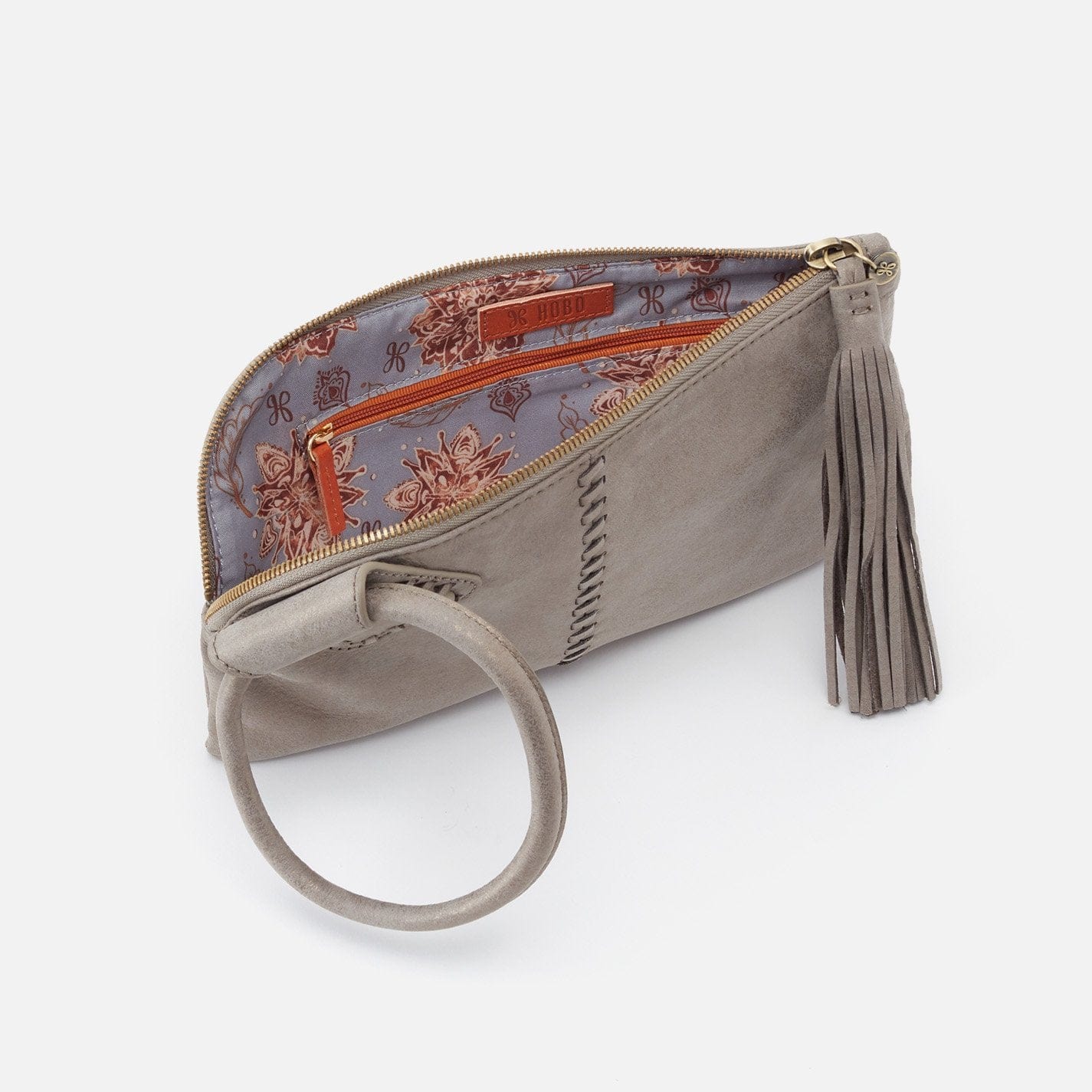 Hobo Bags Hobo Sable Velvet Pebbled Leather Wristlet - Little Miss Muffin Children & Home