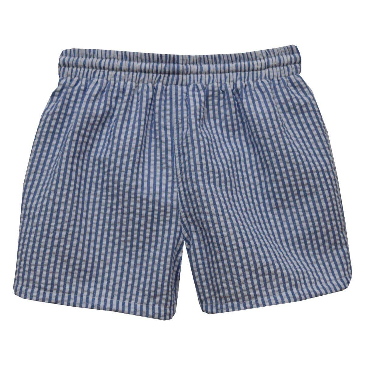 Vive La Fete - Vive La Fete Seersucker Lobster Swimtrunks - Little Miss Muffin Children & Home