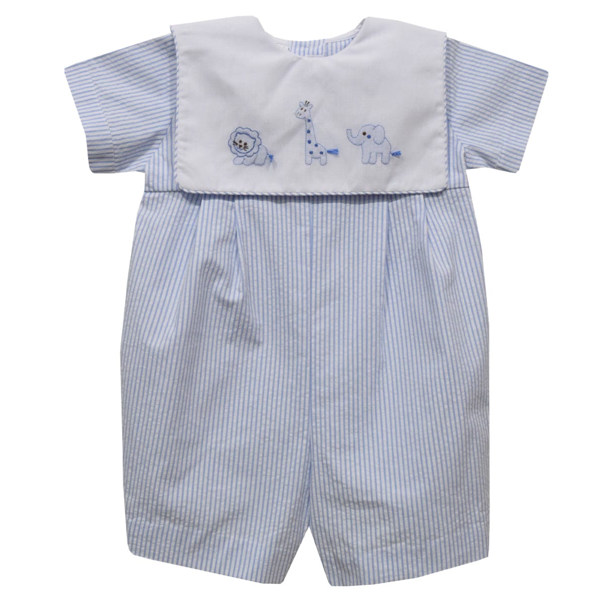 Vive La Fete Vive La Fete Zoo Babies Shadow Smocked Short All - Little Miss Muffin Children & Home