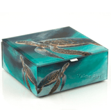 Value Arts - Value Arts - Sea Turtle Glass Box - Little Miss Muffin Children & Home