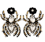 GDL - Golden Lily Golden Lily Rhinestone Spider Earrings - Little Miss Muffin Children & Home
