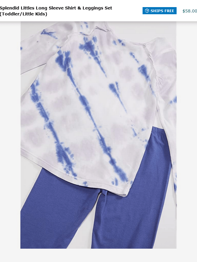 SPLENDID / MAMIYE / SEM Splendid Kids Zebra Tie Dye Top with Rouched Leggings Set - Little Miss Muffin Children & Home