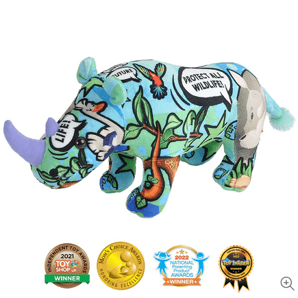 Wild Republic Wild Republic Message From the Planet Rhino - Little Miss Muffin Children & Home