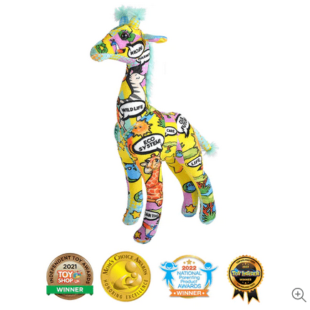 Wild Republic Wild Republic Message From the Planet Giraffe - Little Miss Muffin Children & Home