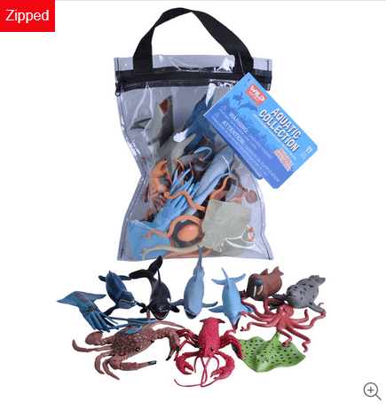 Project WILD 本編　水辺編　セット Wild Republic Polybag Zip Aquatic