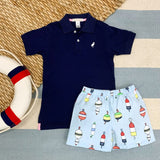 Beaufort Bonnet Company Beaufort Bonnet Company Prim and Proper Polo Short Sleeve - Little Miss Muffin Children & Home