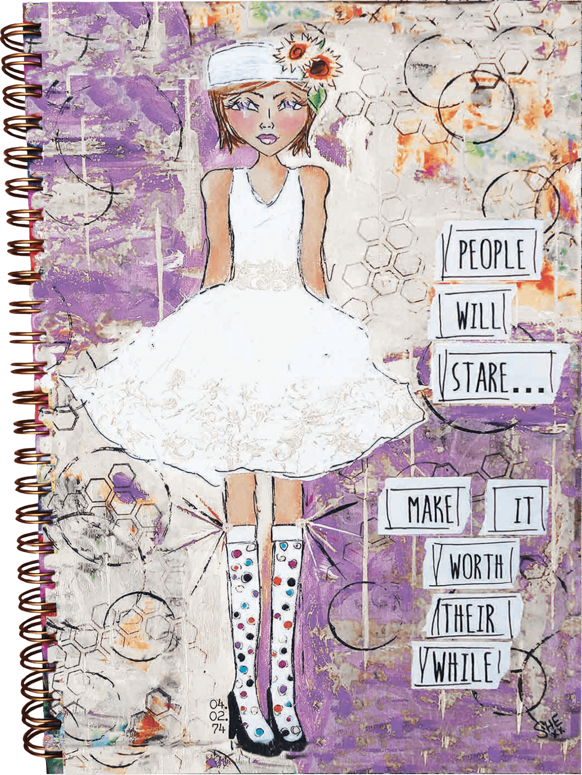 A Girl Like Me Art A Girl Like Me People Will Stare Journal - Little Miss Muffin Children & Home