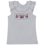 Vive La Fete Vive La Fete Butterflies Smocked Knit Angel Wing T-Shirt - Little Miss Muffin Children & Home