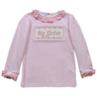 Vive La Fete Vive La Fete Big Sister Smocked Long Sleeve Top - Little Miss Muffin Children & Home