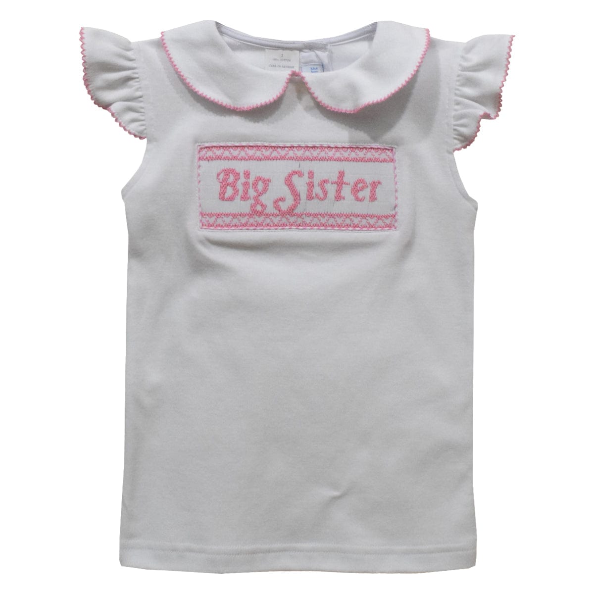 Vive La Fete Vive La Fete Big Sister Smocked Knit Angel Wing T-shirt - Little Miss Muffin Children & Home