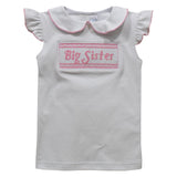 Vive La Fete Vive La Fete Big Sister Smocked Knit Angel Wing T-shirt - Little Miss Muffin Children & Home