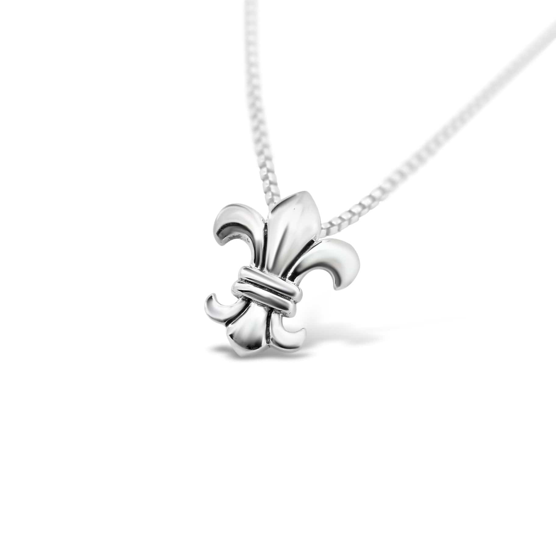 Cristy Cali Cristy Cali Loyalty & Dedication Fleur de Lis Dainty Pendant Necklace - Little Miss Muffin Children & Home