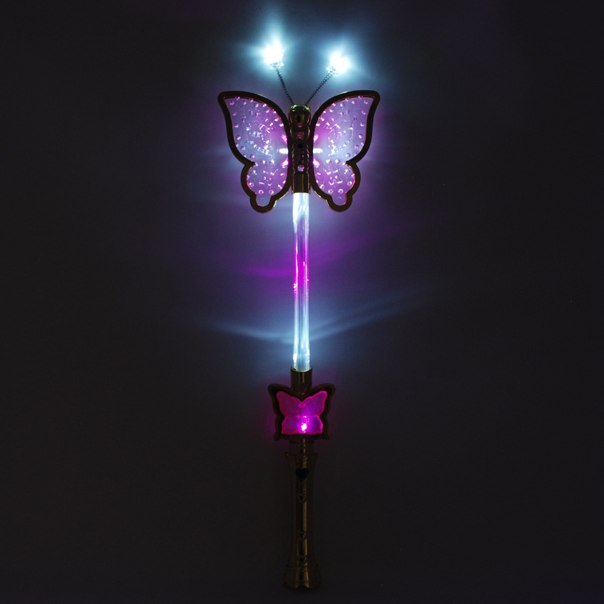 Pink Poppy Pink Poppy Rainbow Butterfly Wand - Little Miss Muffin Children & Home