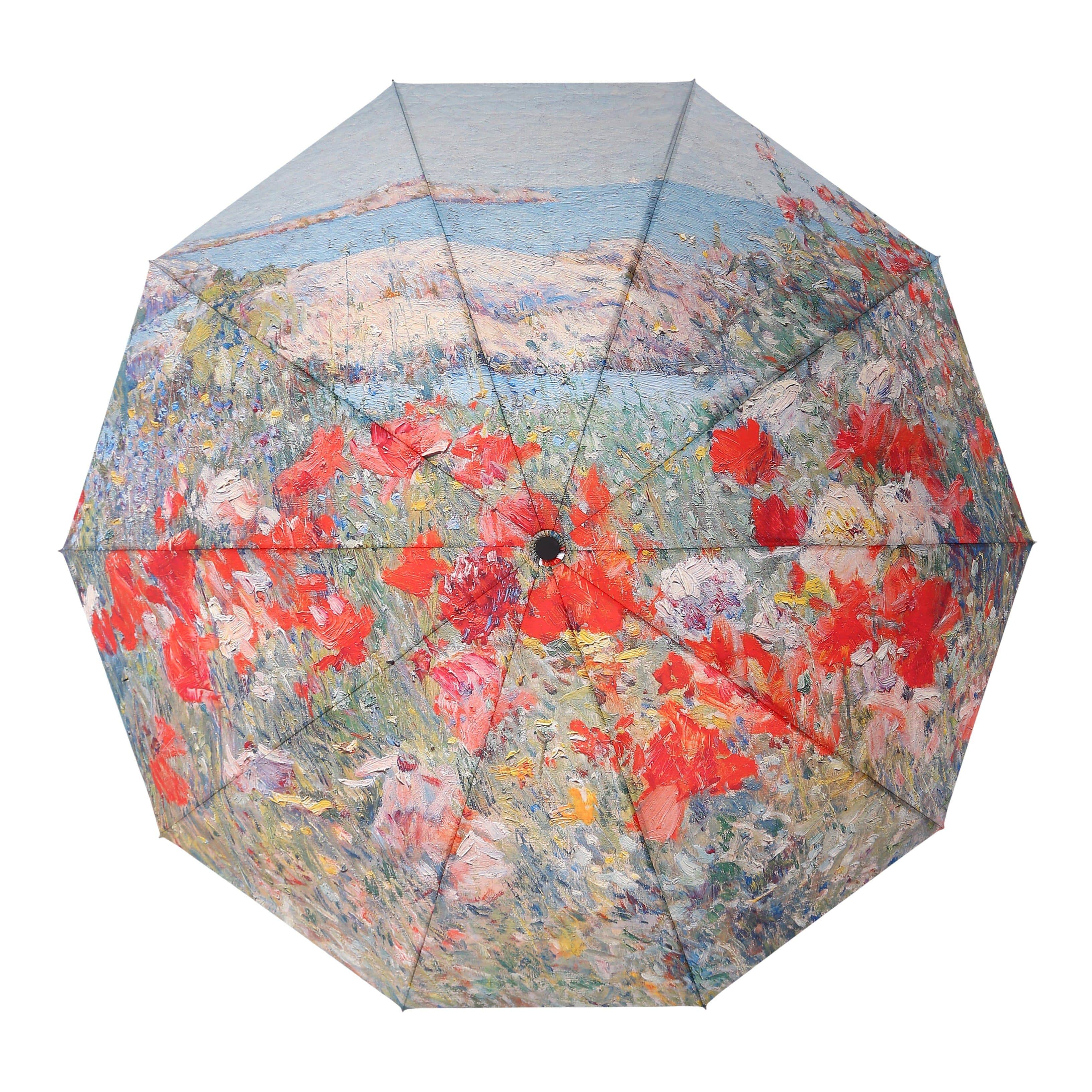 Rain Caper Rain Caper Hassam Celia's Garden Fine Art Travel Umbrella - Little Miss Muffin Children & Home