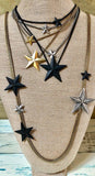 Tova - Tova Mixed Plated Stars & Chains Necklace - Little Miss Muffin Children & Home