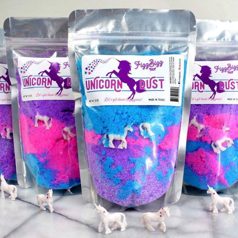 Fizz Bizz - Fizz Bizz Unicorn Dust 12OZ Bath Salts - Little Miss Muffin Children & Home