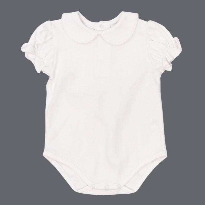 Bailey Boys Bailey Boys Short Sleeve Button Back Onesie for Girls - Little Miss Muffin Children & Home