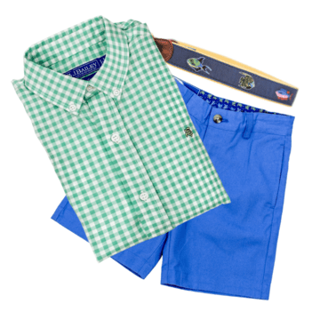 Bailey Boys Bailey Boys 1000-PETE-65-J SHORT, CADET BLUE - Little Miss Muffin Children & Home