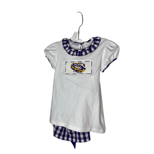 Vive La Fete Vive La Fete Lsu Skirt Shirt - Little Miss Muffin Children & Home