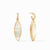 Julie Vos - Julie Vos Venus Statement Earrings with Mother of Pearl Stones - Little Miss Muffin Children & Home