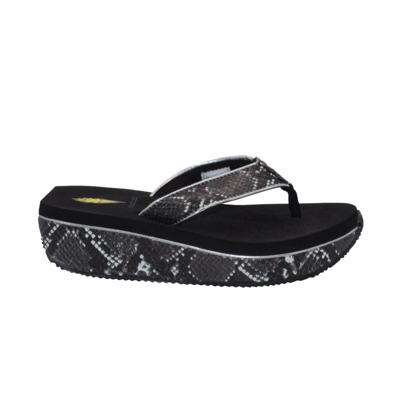 Volatile Shoes Volatile Boreno Snake Print Low Wedge Sandal - Little Miss Muffin Children & Home