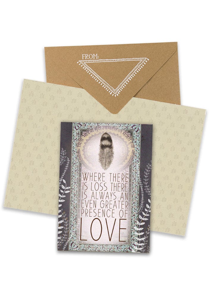 Papaya Papaya Presence of Love Greeting Card - Little Miss Muffin Children & Home