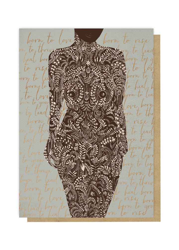 Papaya Papaya Living Woman Greeting Card - Little Miss Muffin Children & Home