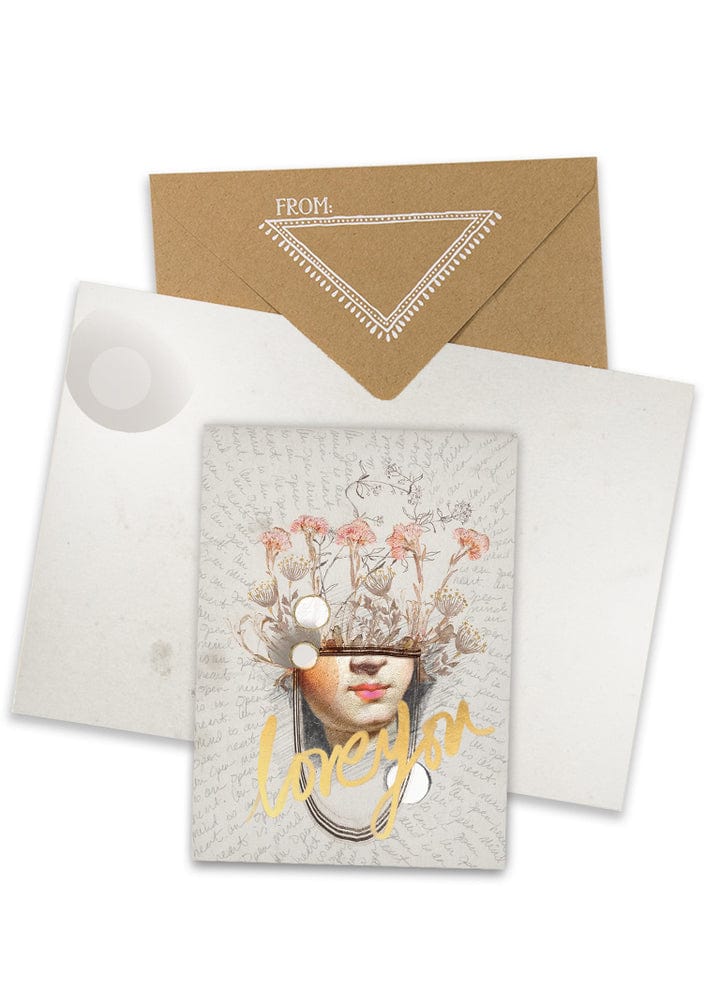 Papaya Papaya Open Heart Greeting Card - Little Miss Muffin Children & Home