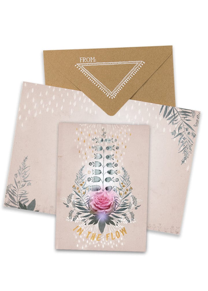 Papaya Papaya In The Flow Greeting Card - Little Miss Muffin Children & Home