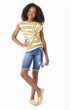 Habitual - Habitual Weston Front Twist Top (also available in Red Stripe) - Little Miss Muffin Children & Home